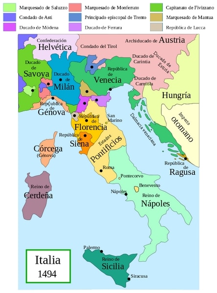 Italia 1494